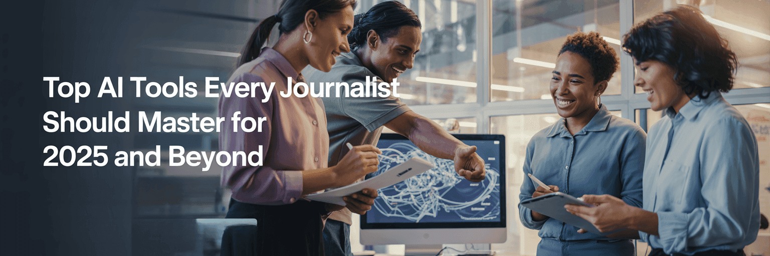 Top AI tools every journalist should master for 2025 and beyond