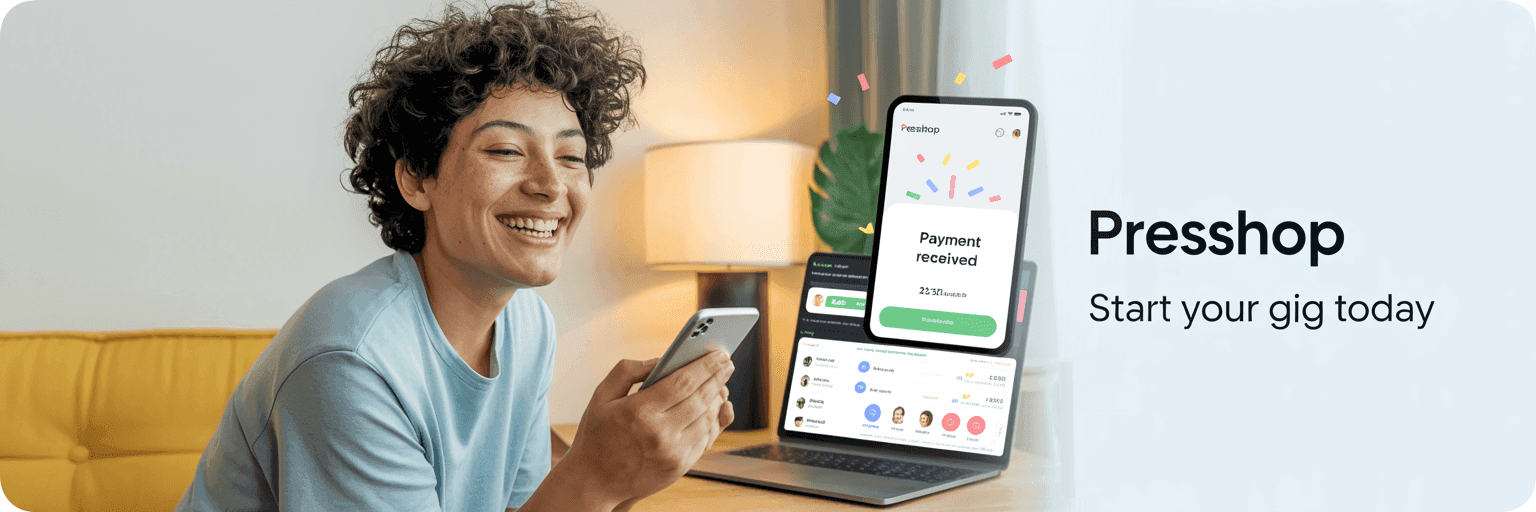 Step-by-Step: How to earn money online in 2026 using PressHop as your first gig