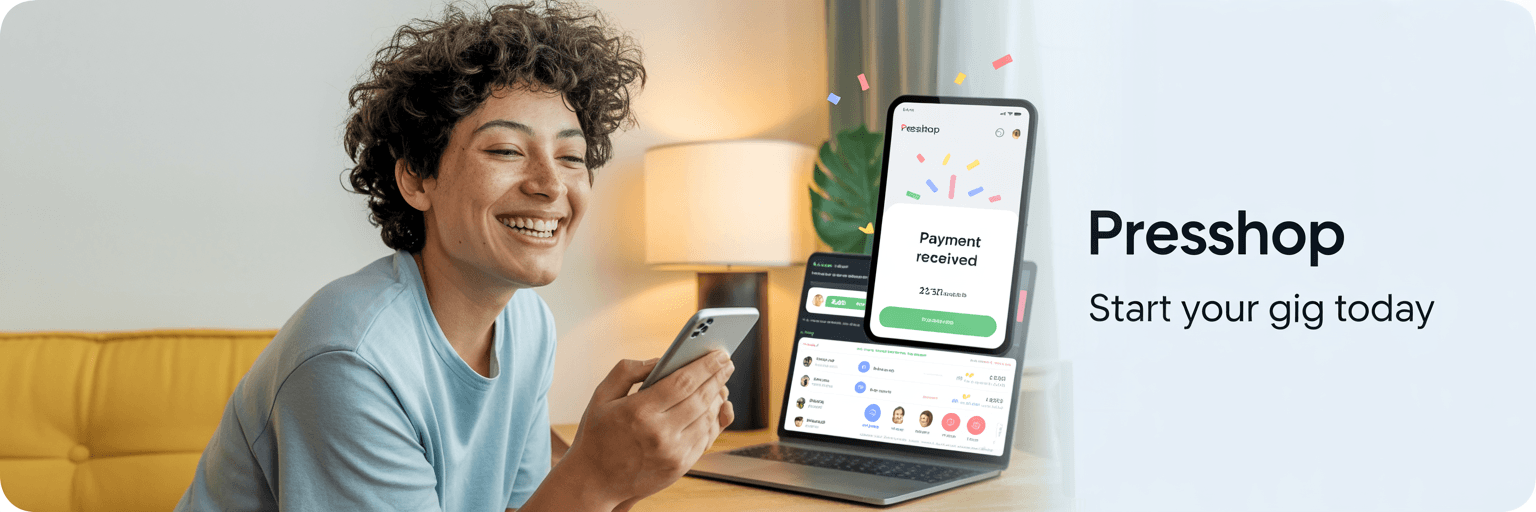 Step-by-Step: How to earn money online in 2026 using PressHop as your first gig