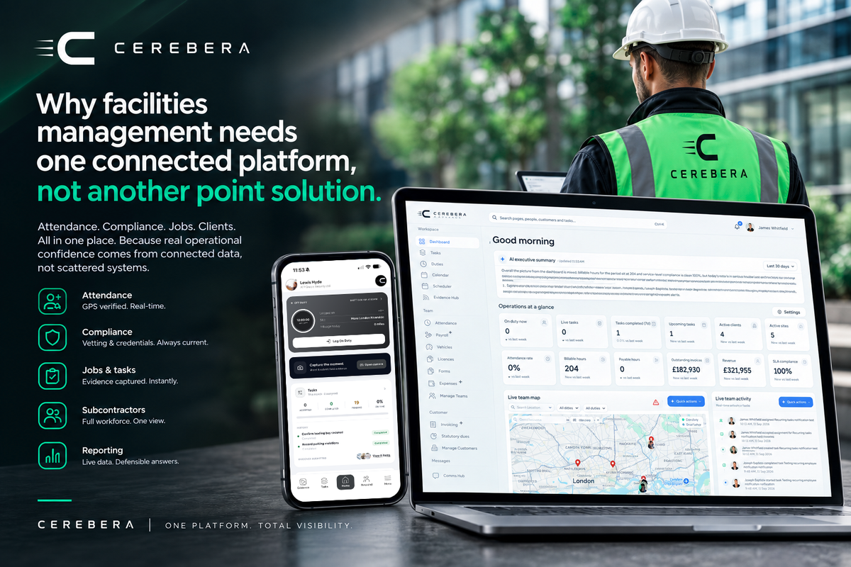 Why facilities management needs one connected platform, not another point solution