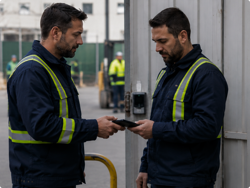 No way to know who's clocked in and who's faking attendance across multiple sites.