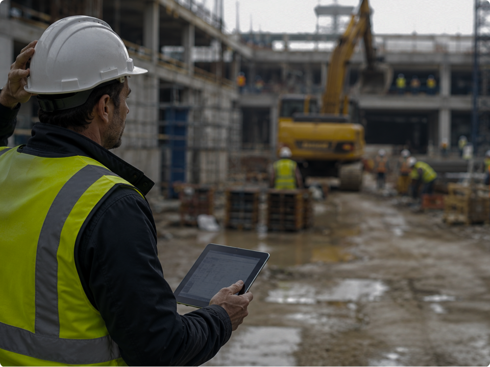 Operatives and subcontractors on site you can't see, can't track and can't hold accountable.