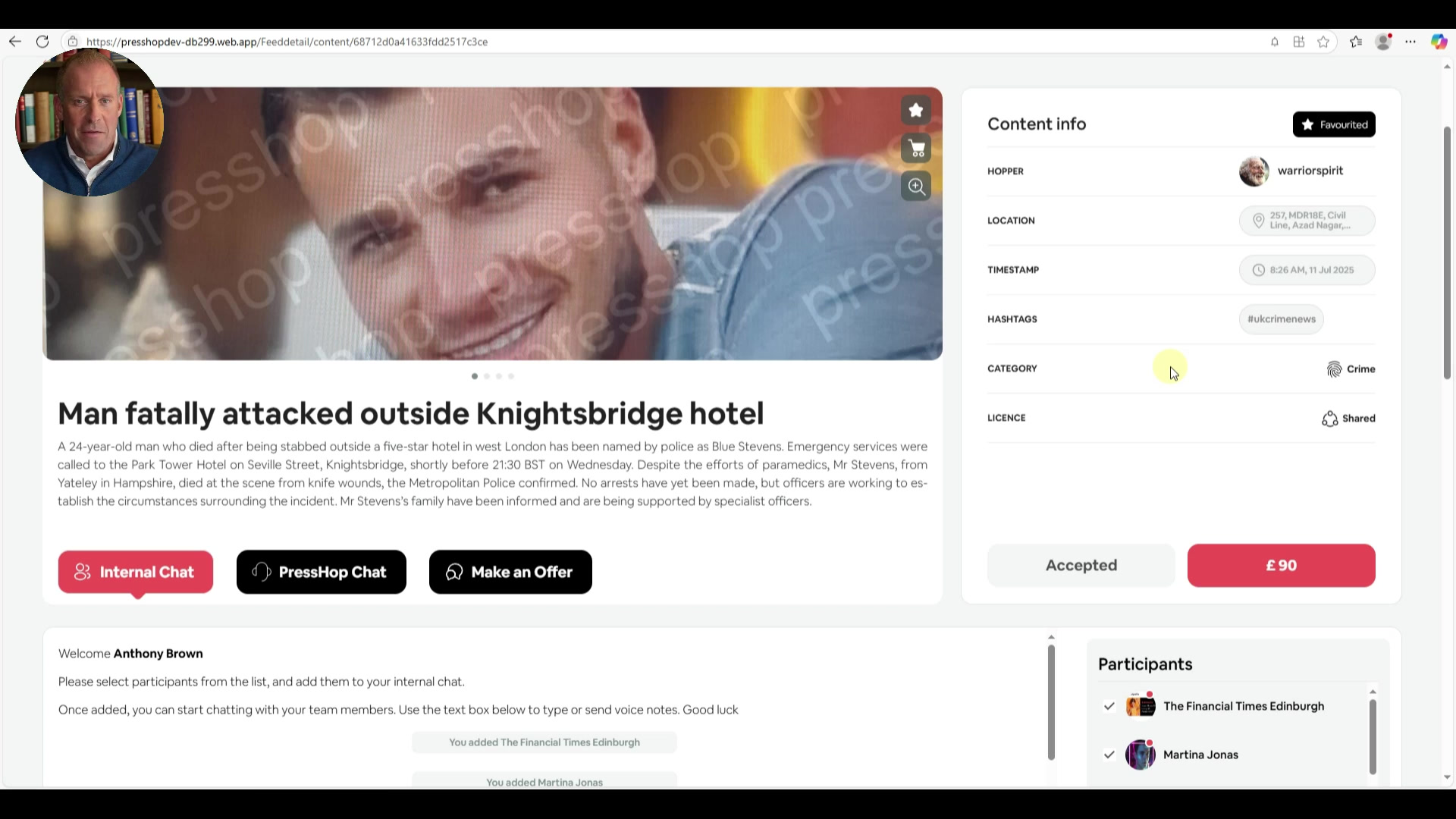 How to onboard yourself and your team members on the PressHop platform